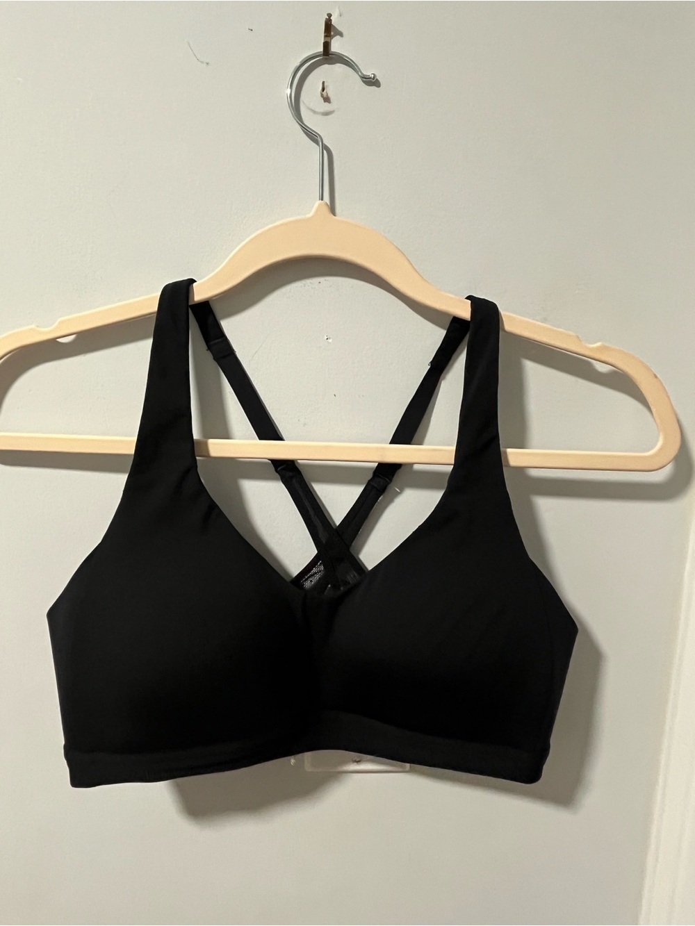 lululemon athletica Black Strappy Wireless Sports Bra 32C